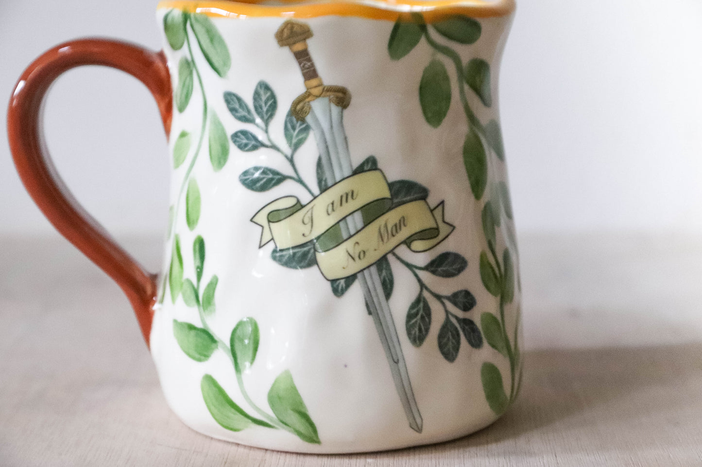 I am No Man Tulip Mug
