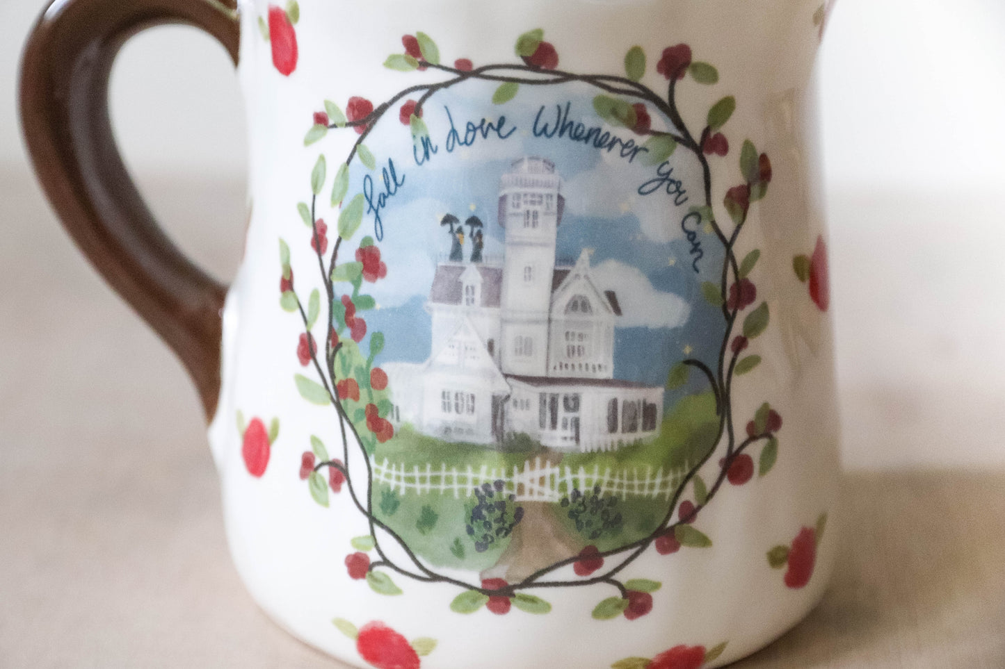 Practical Magic Roses Tulip Mug