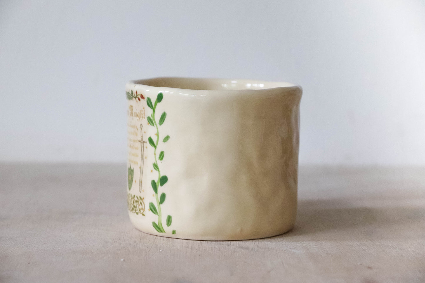 Green Knight Mug Medium
