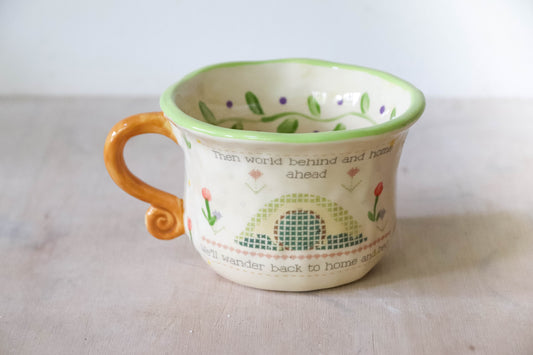 Hobbit Cross Stitch Mug