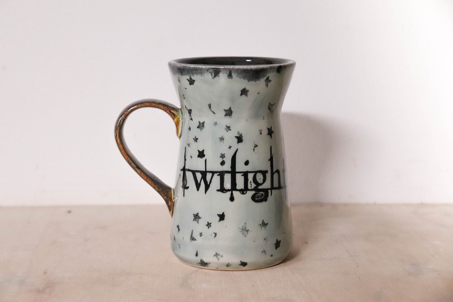 Grey Blue Twilight Stoneware Mug