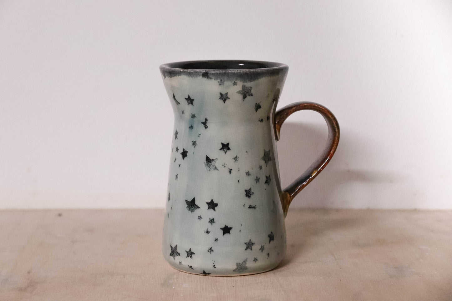 Grey Blue Twilight Stoneware Mug