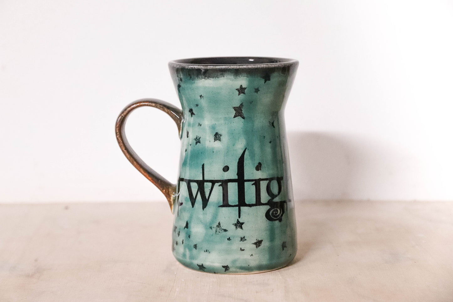 Green Twilight Stoneware Mug