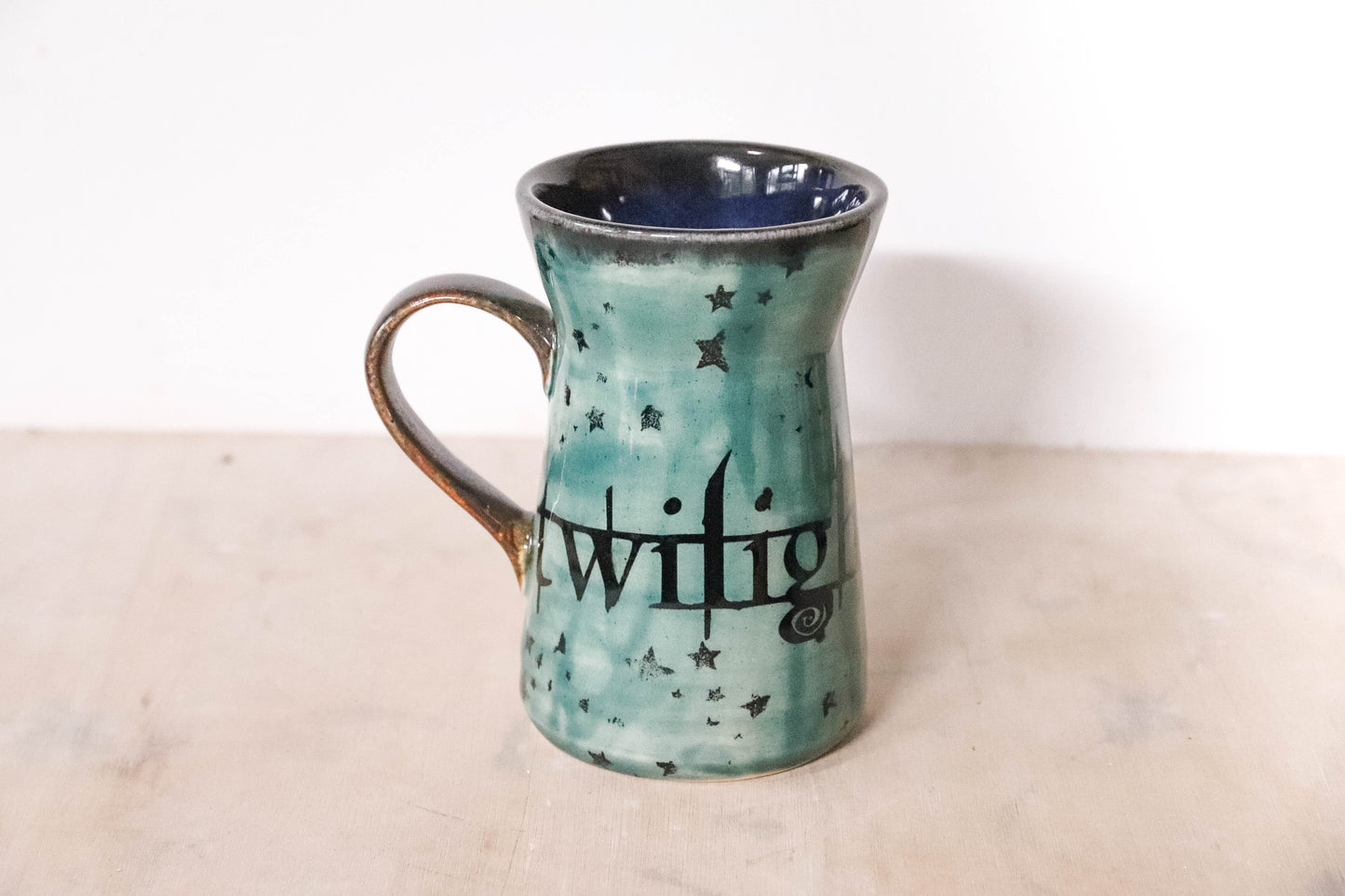 Green Twilight Stoneware Mug