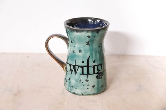Green Twilight Stoneware Mug