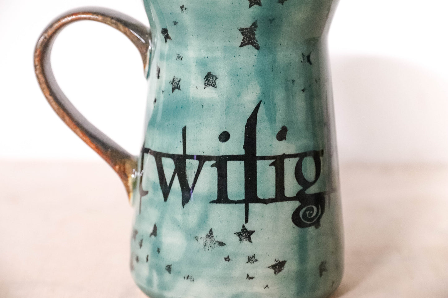 Green Twilight Stoneware Mug