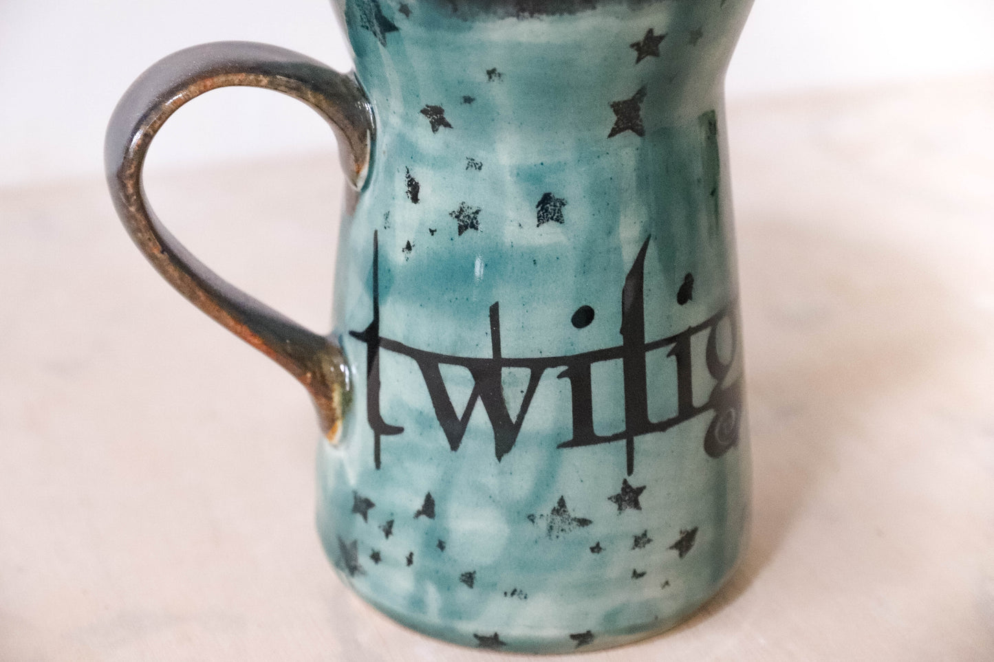 Green Twilight Stoneware Mug