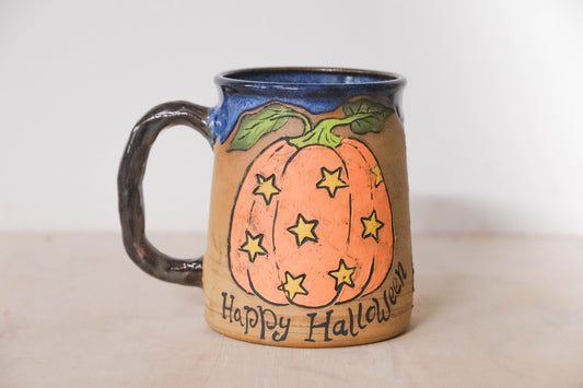 Halloween Pumpkins Stoneware Mug