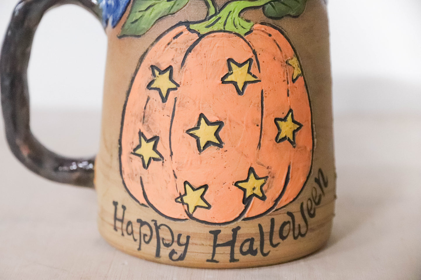 Halloween Pumpkins Stoneware Mug
