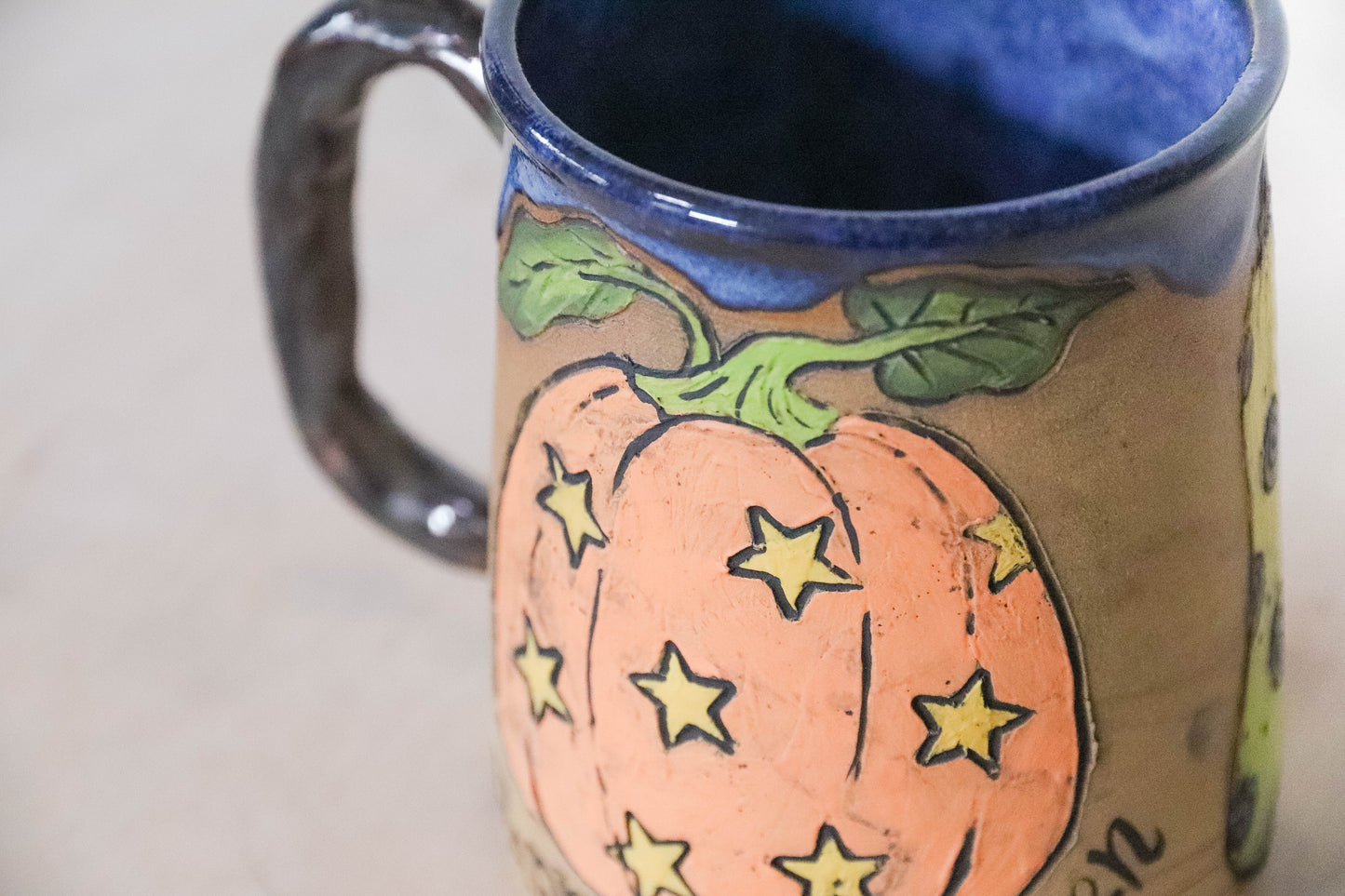 Halloween Pumpkins Stoneware Mug