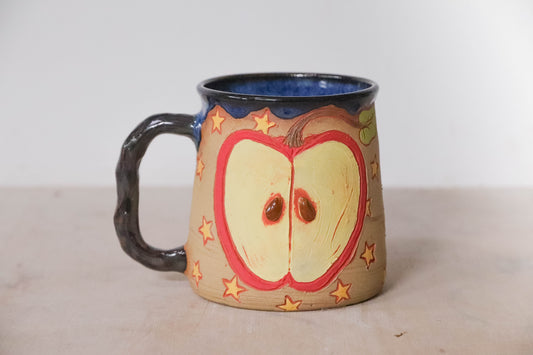Autumn Apple Stoneware Mug