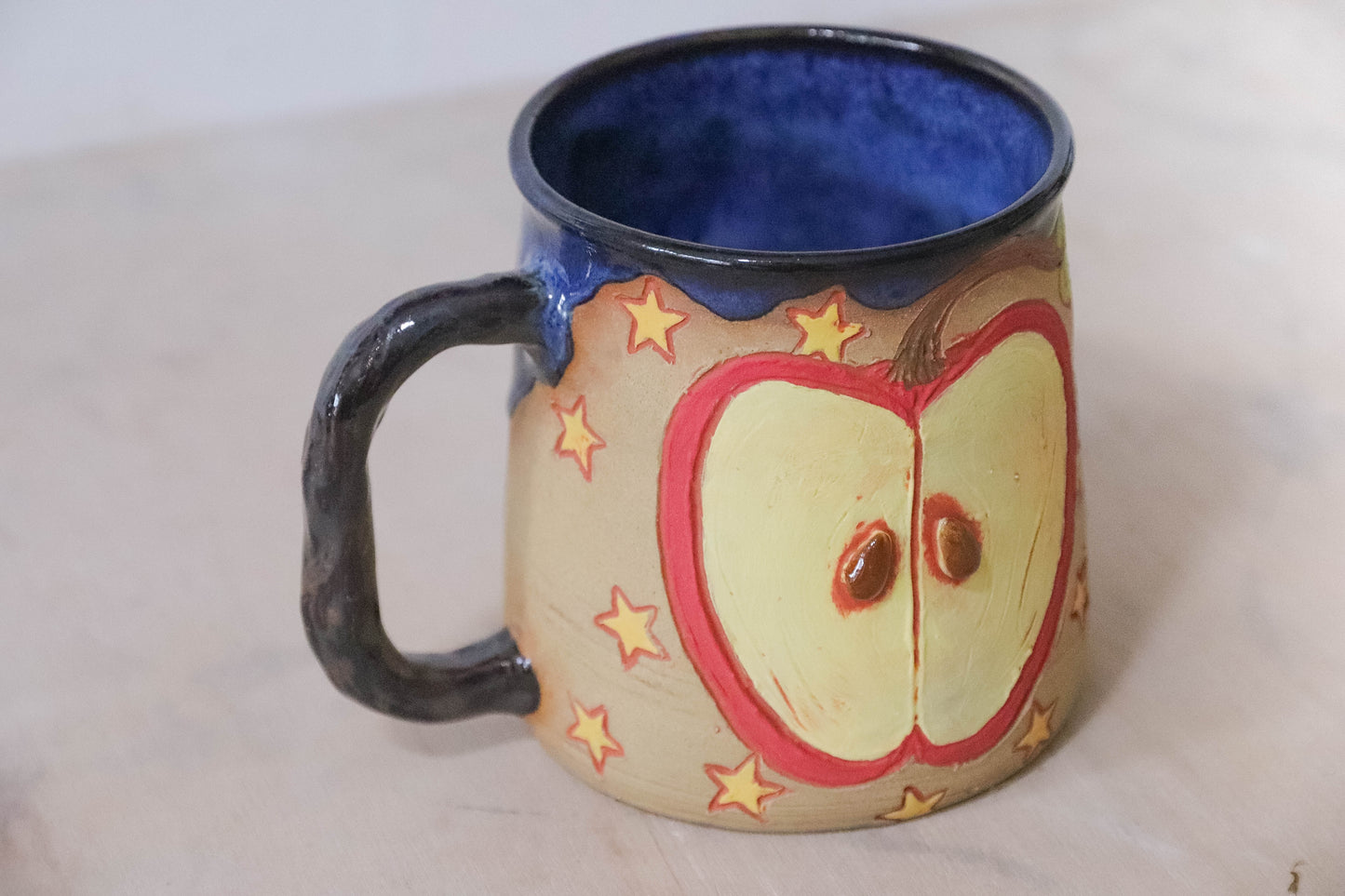Autumn Apple Stoneware Mug