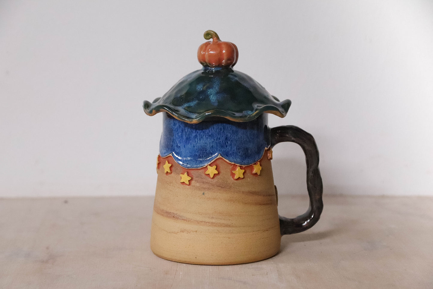 Halloween Hobbit House Stoneware Mug