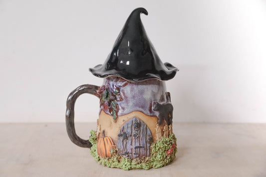 Witch's House Stoneware Mug