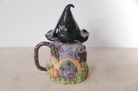 Witch's House Stoneware Mug