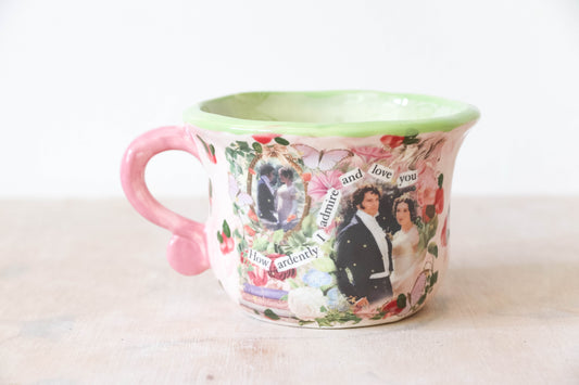 Green Pink Ardently Mug