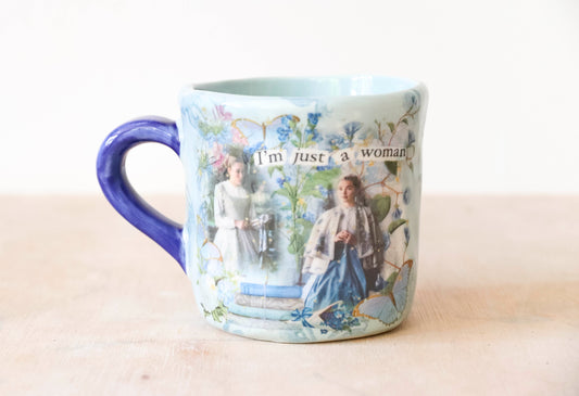 Amy Blue Small Mug