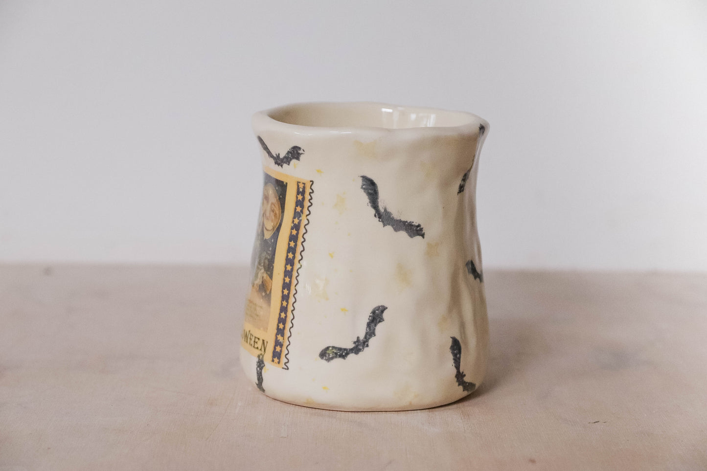 Vintage Halloween Witch Tulip Mug