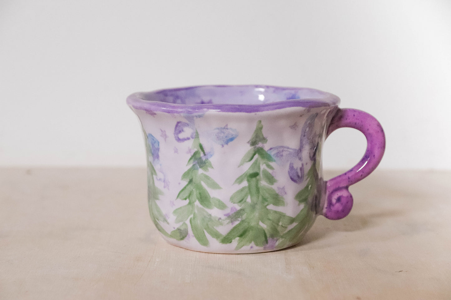 Twilight Purple Meadow Mug