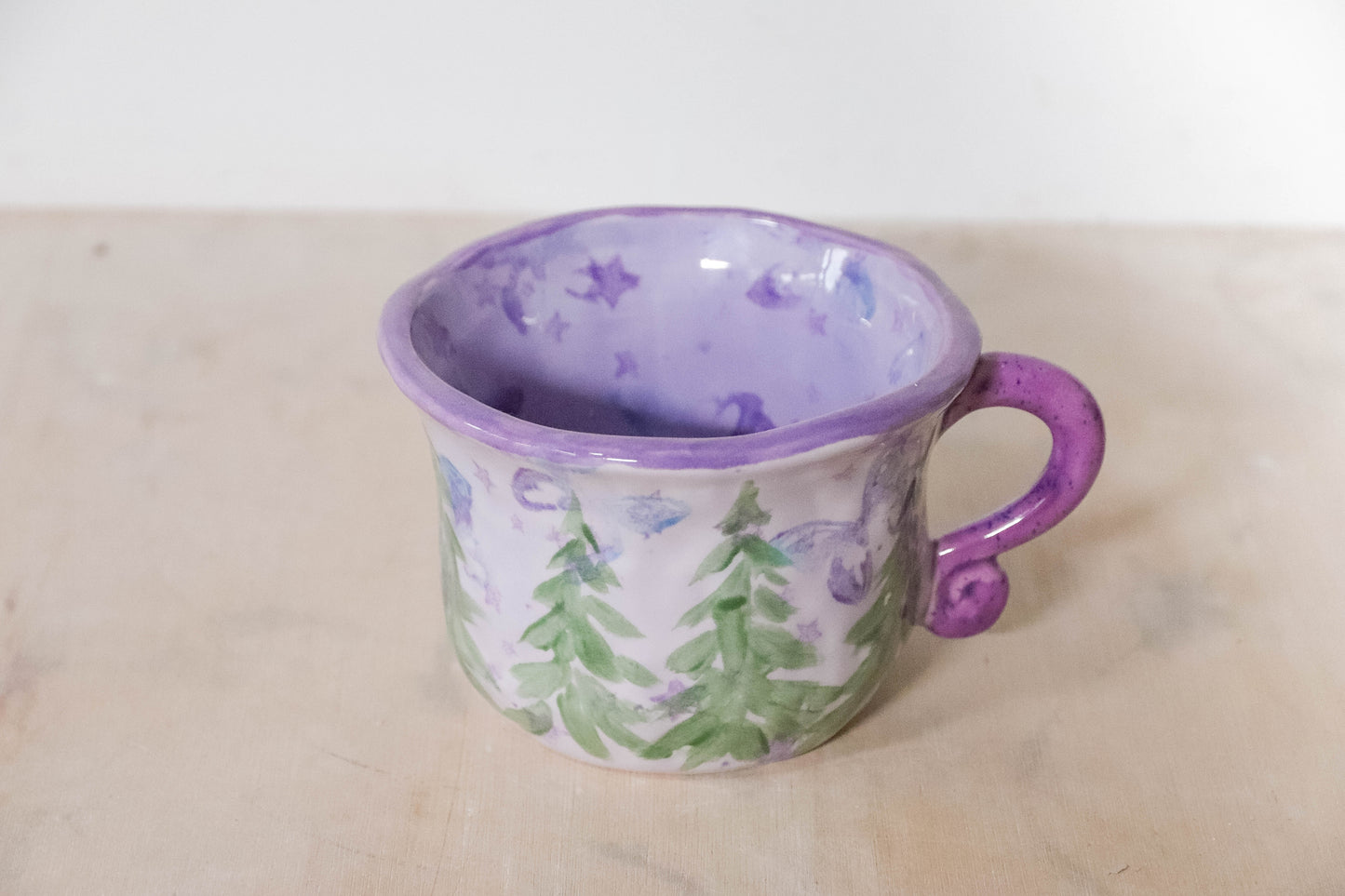Twilight Purple Meadow Mug