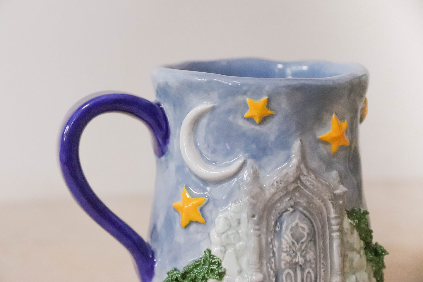 Elvish Castle Tulip Mug
