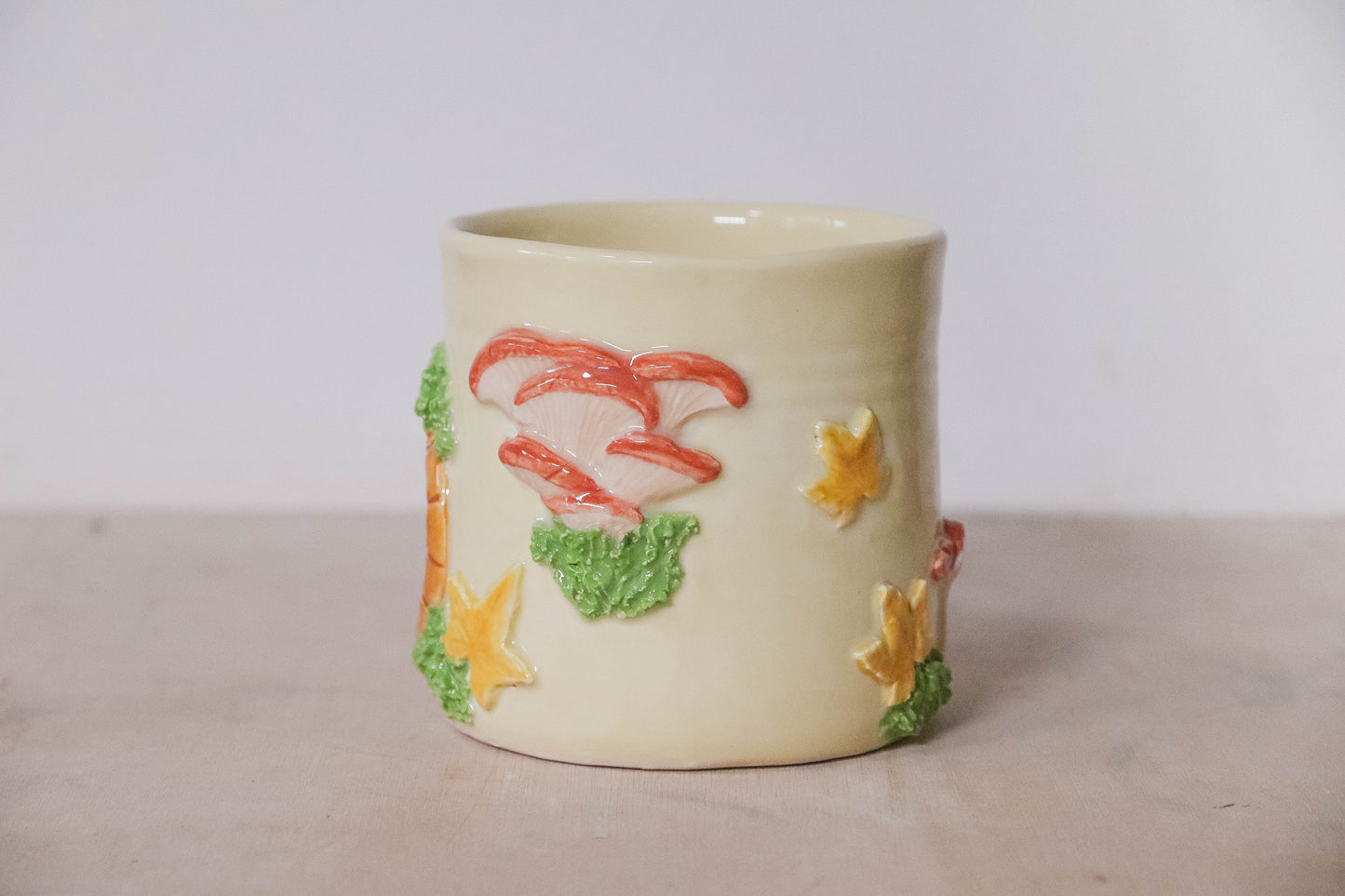 Mushroom Hobbit Round Mug