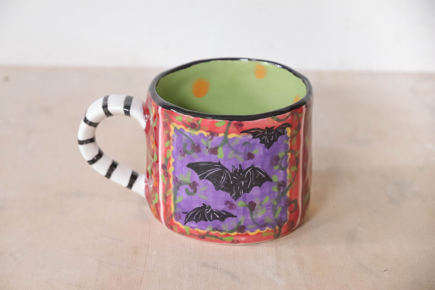 Bats and Berries Mug Medium