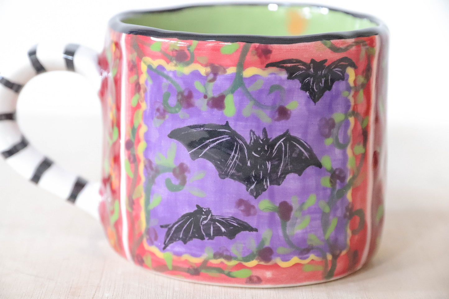 Bats and Berries Mug Medium
