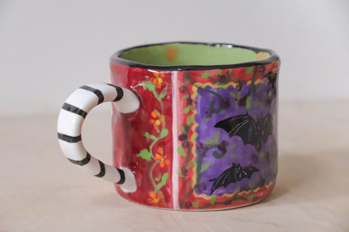 Bats and Berries Mug Medium