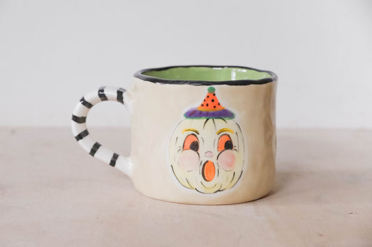 White Pumpkin Mug Medium