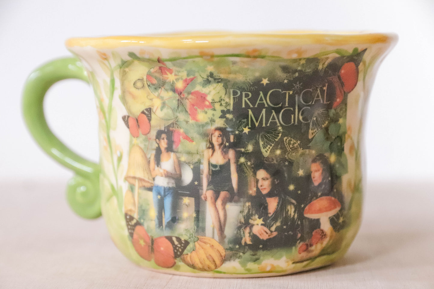 Practical Magic Yellow Mug