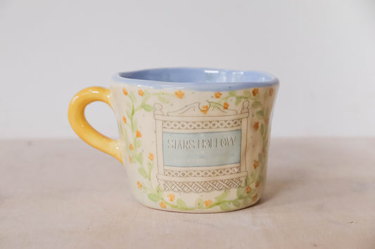 Stars Hollow Blue Mug