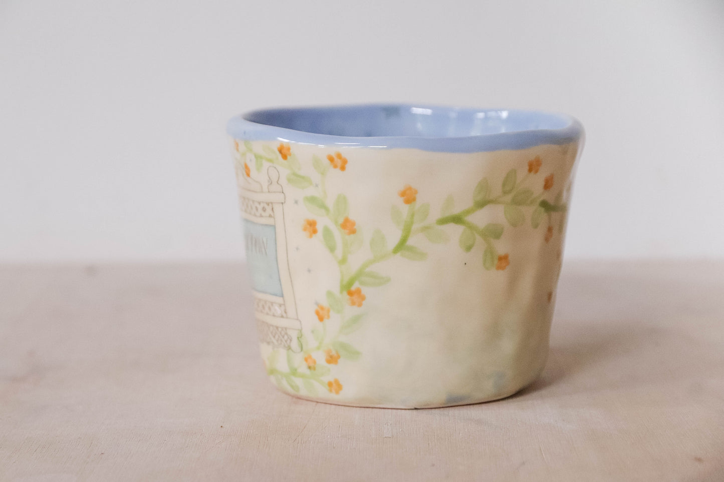 Stars Hollow Blue Mug