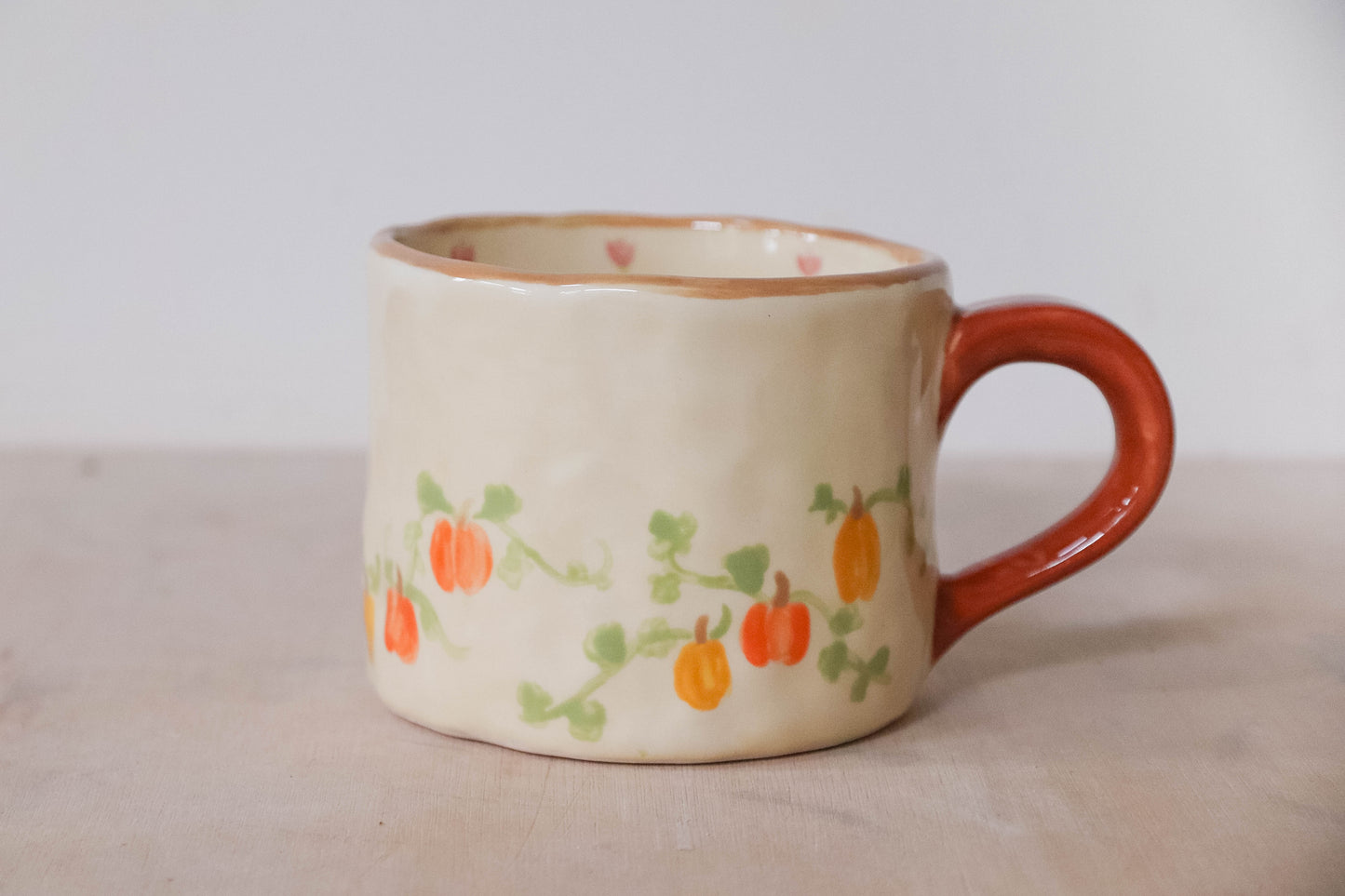 Autumn Hobbit Cross Stitch Mug Large