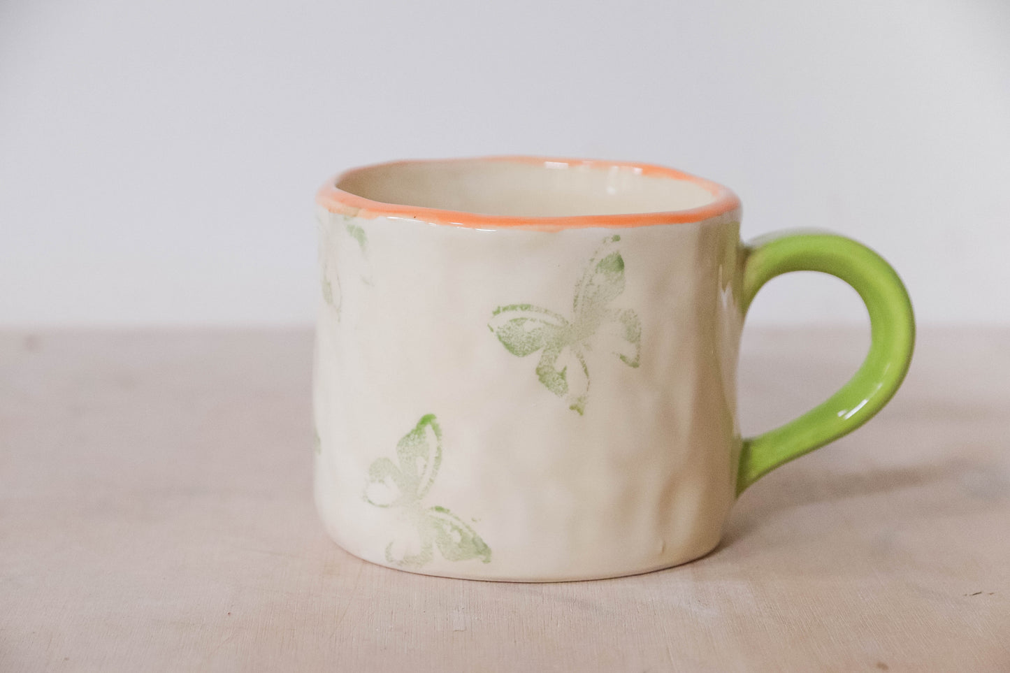 Hobbit Cross Stitch Butterfly Mug Medium