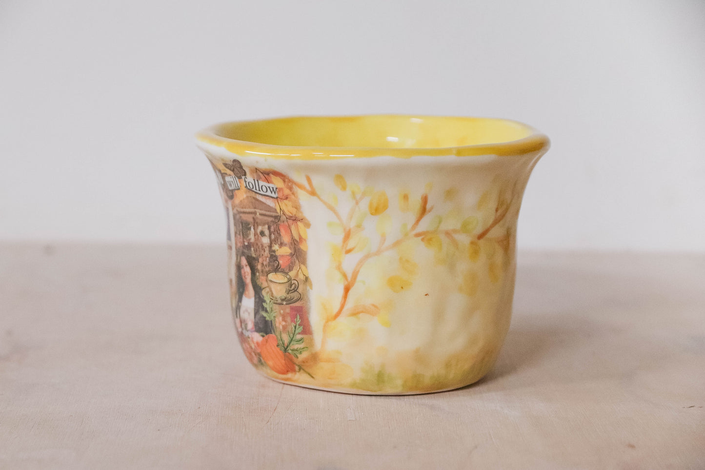 Yellow Gilmore Girls Mug