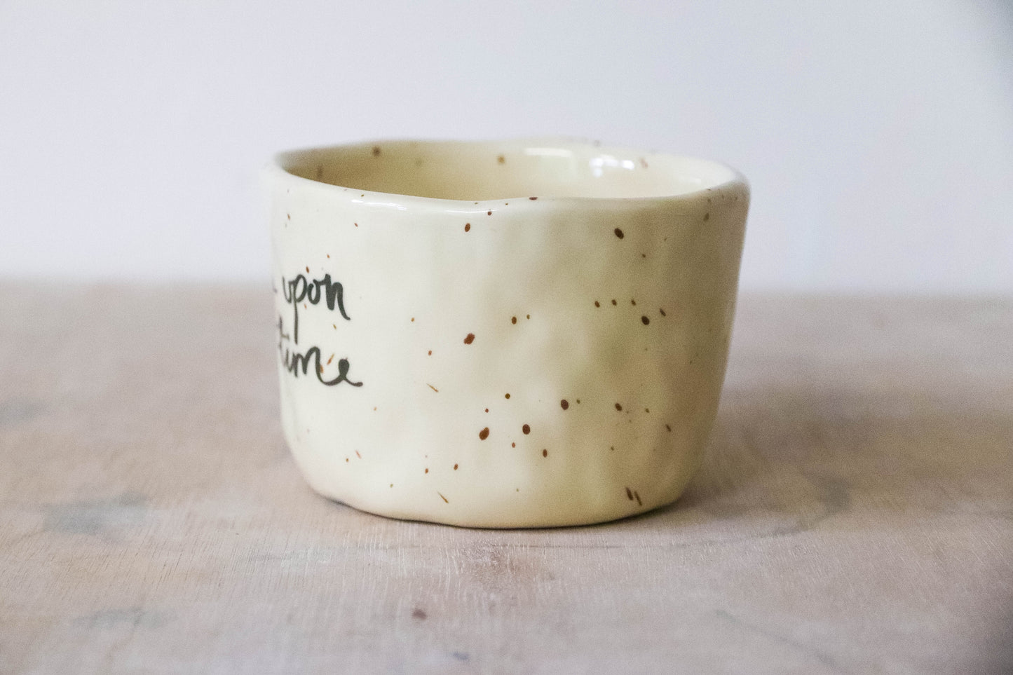 Cream Once Short Mug