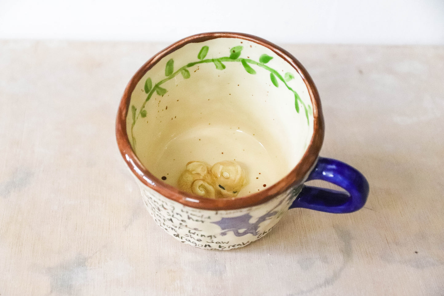 Peekaboo Dragon Slayer Story Mug