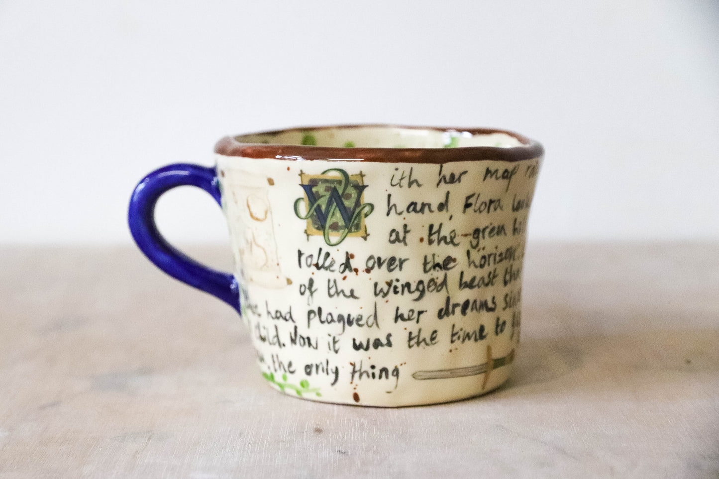 Peekaboo Dragon Slayer Story Mug