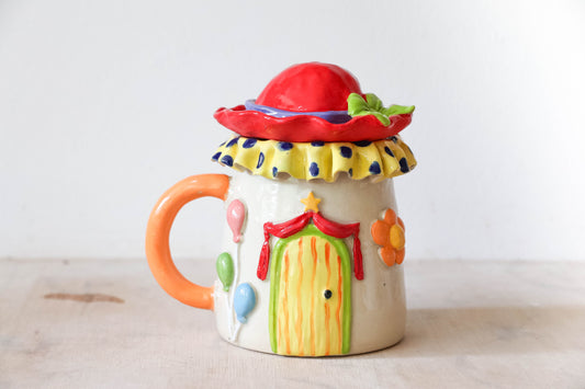 Circus House Stoneware Mug