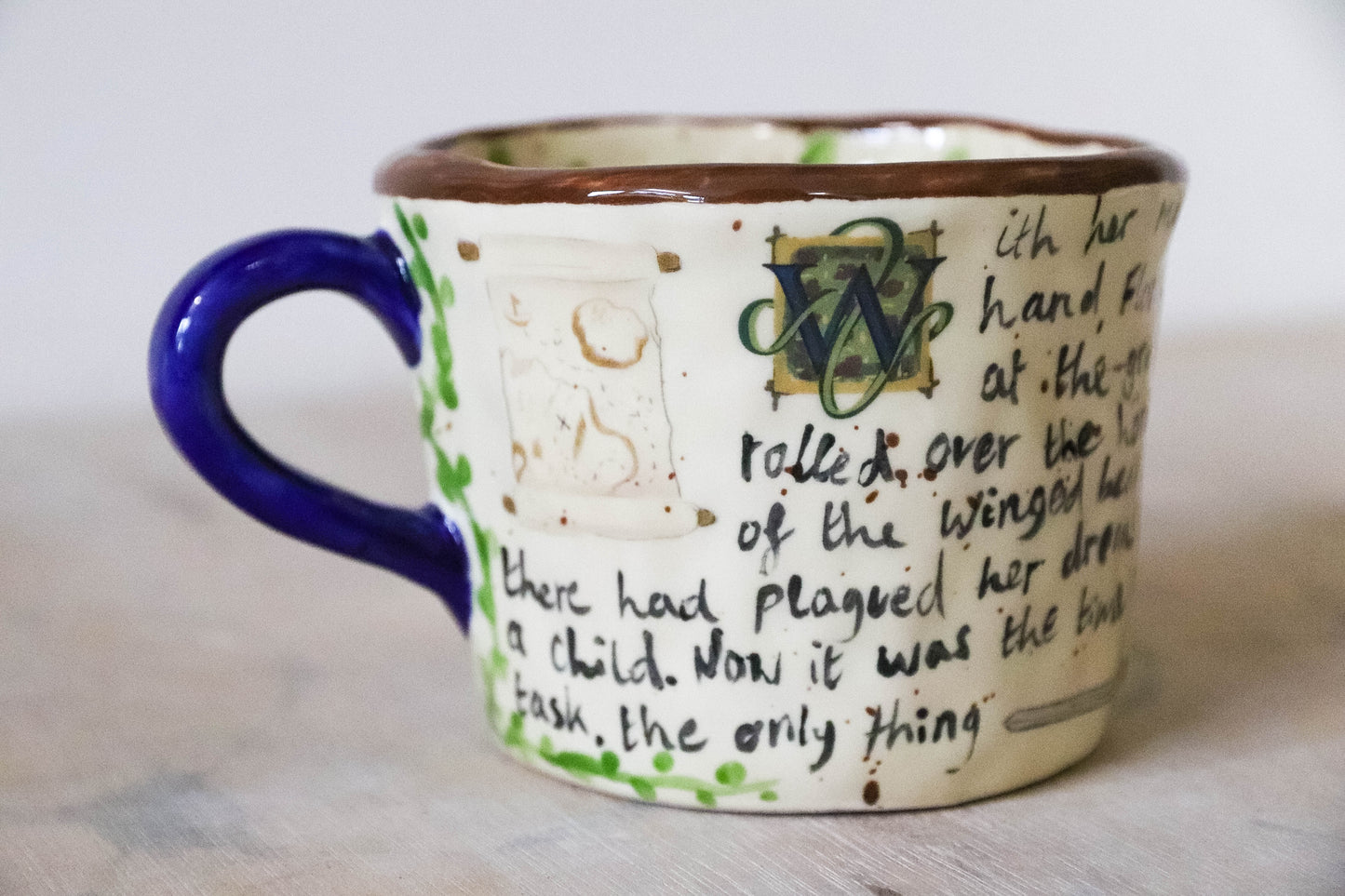 Peekaboo Dragon Slayer Story Mug