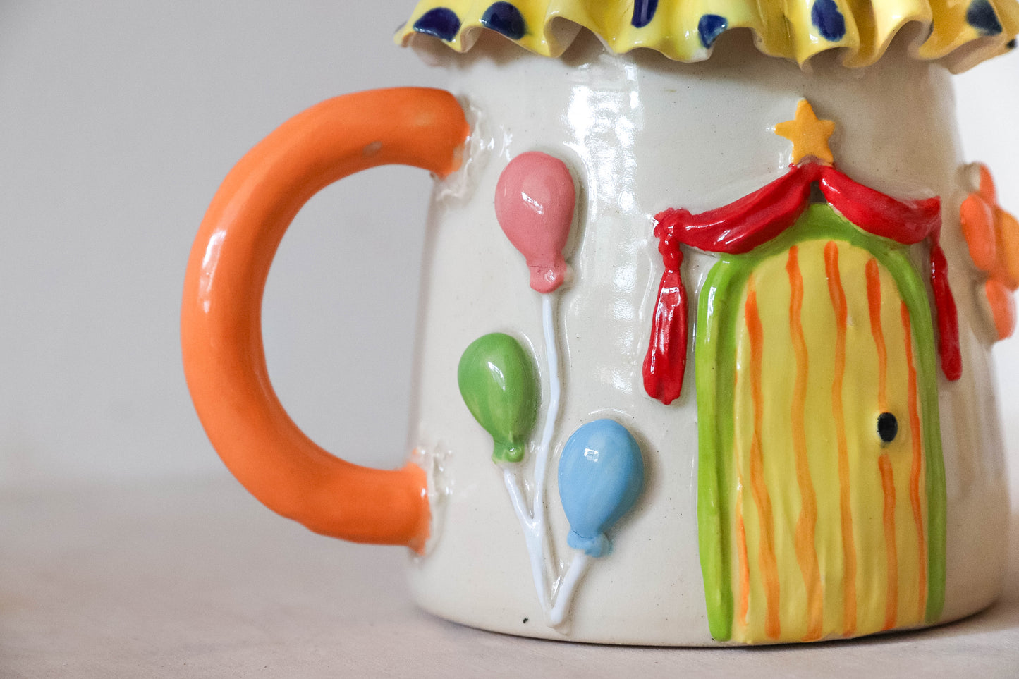 Circus House Stoneware Mug
