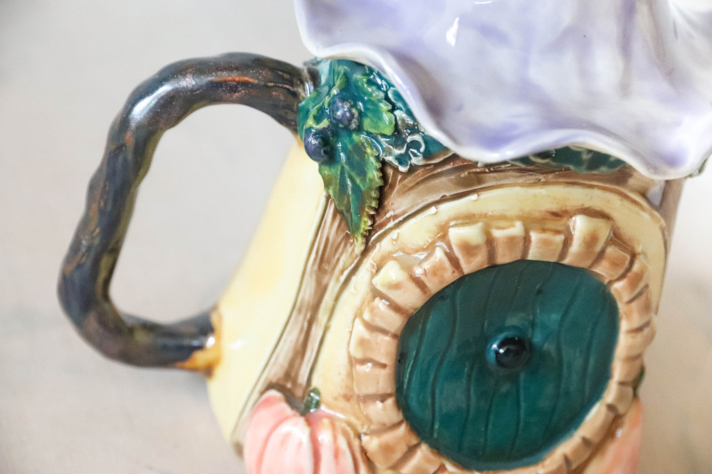 Pumpkin Wizard Hat Hobbit House Stoneware Mug