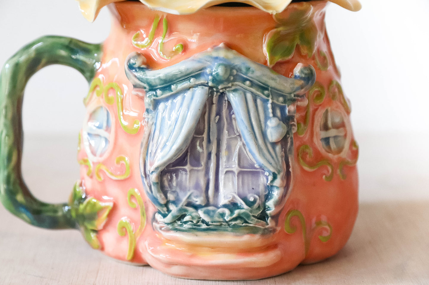 Cinderella Pumpkin Carriage Stoneware Mug
