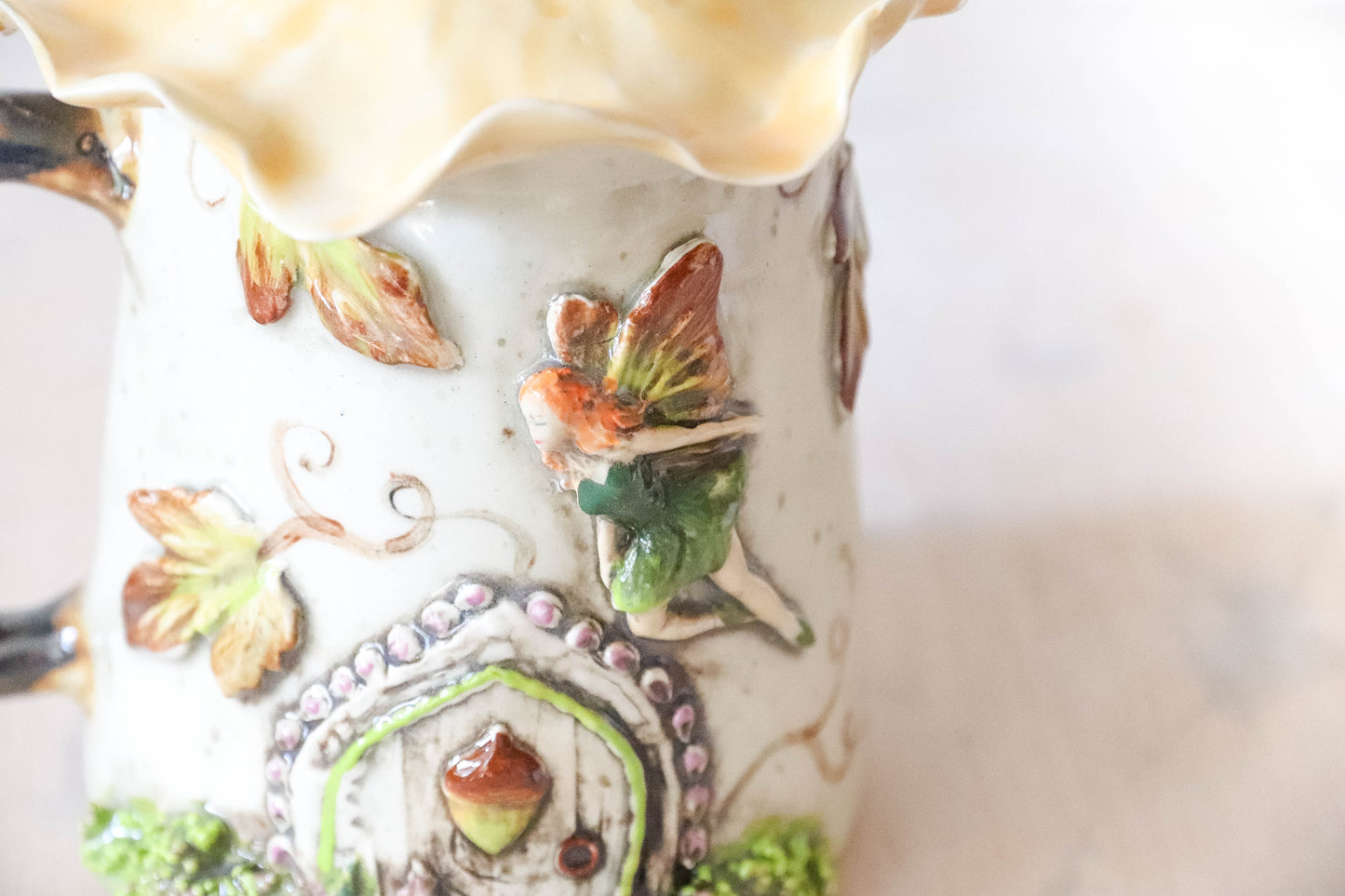 Autumn Fairy House Stoneware Mug