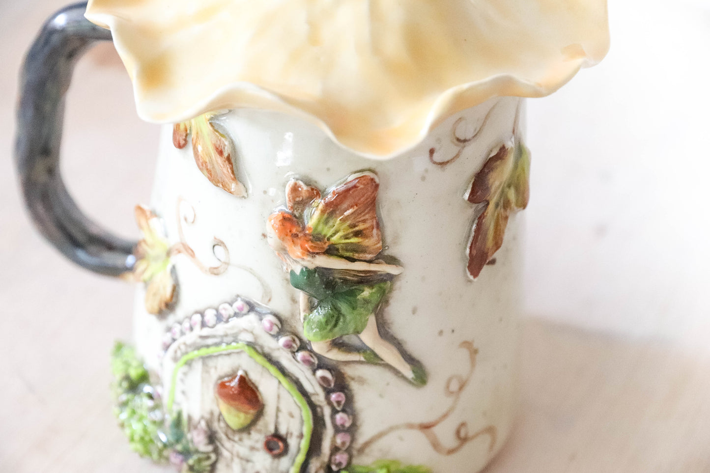 Autumn Fairy House Stoneware Mug