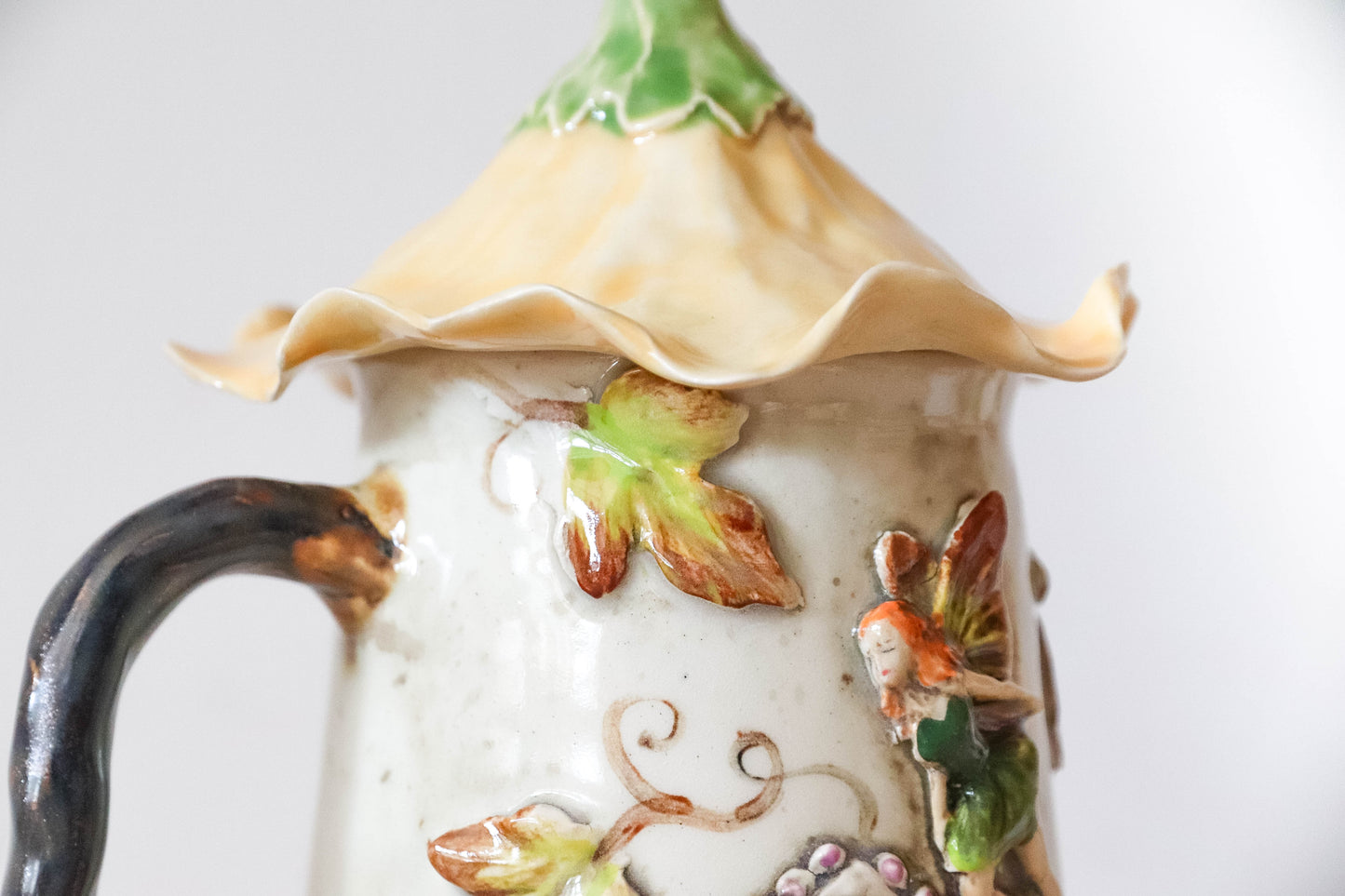 Autumn Fairy House Stoneware Mug