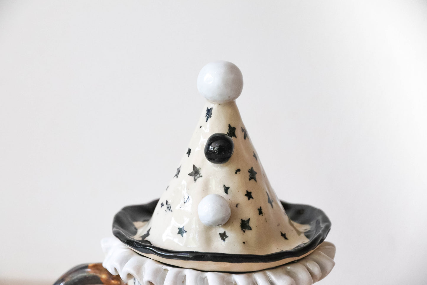 Pierrot Clown Stoneware Mug