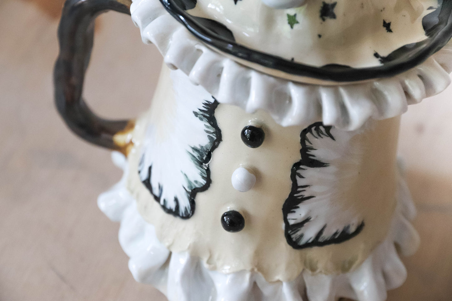 Pierrot Clown Stoneware Mug