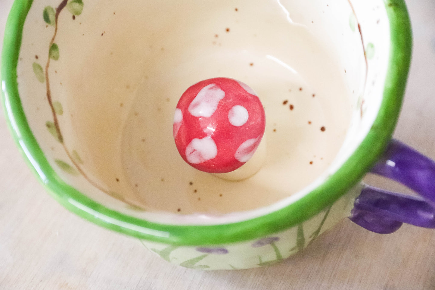 Peekaboo Toadstool Forest Fairy Story Mug